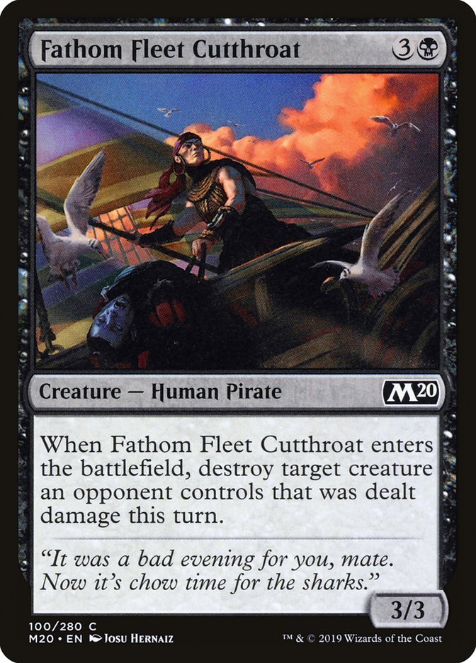 Fathom Fleet Cutthroat [Core Set 2020] - Bea DnD Games