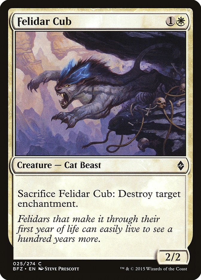 Felidar Cub [Battle for Zendikar] - Bea DnD Games