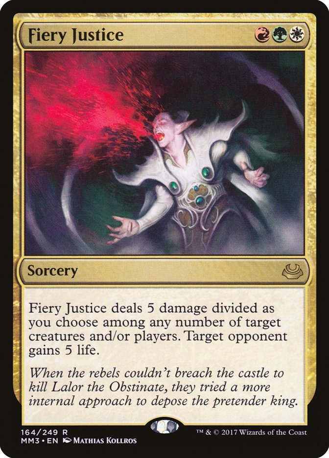 Fiery Justice [Modern Masters 2017] - Bea DnD Games