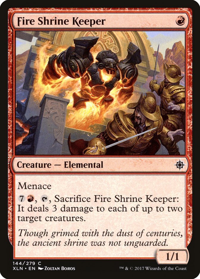 Fire Shrine Keeper [Ixalan] - Bea DnD Games