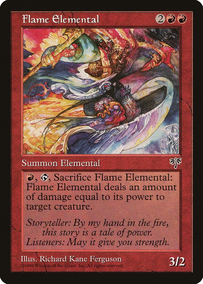 Flame Elemental [Mirage] - Bea DnD Games