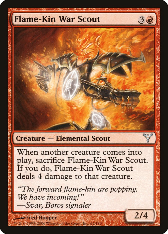 Flame-Kin War Scout [Dissension] - Bea DnD Games