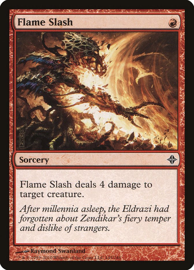 Flame Slash [Rise of the Eldrazi] - Bea DnD Games