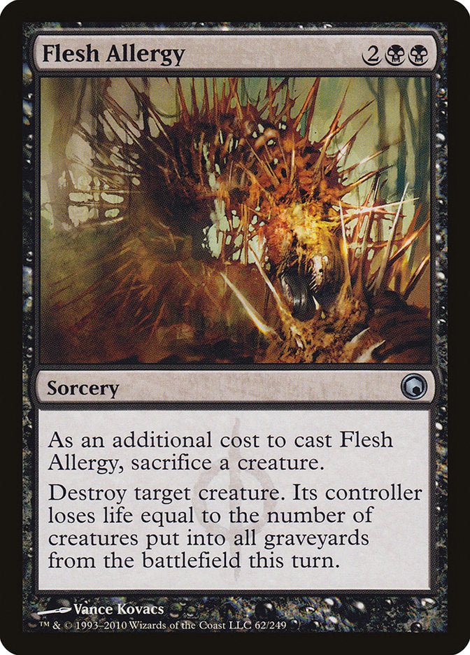 Flesh Allergy [Scars of Mirrodin] - Bea DnD Games