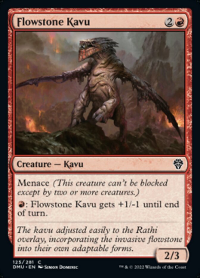 Flowstone Kavu [Dominaria United] - Bea DnD Games