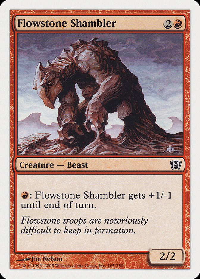 Flowstone Shambler [Ninth Edition] - Bea DnD Games