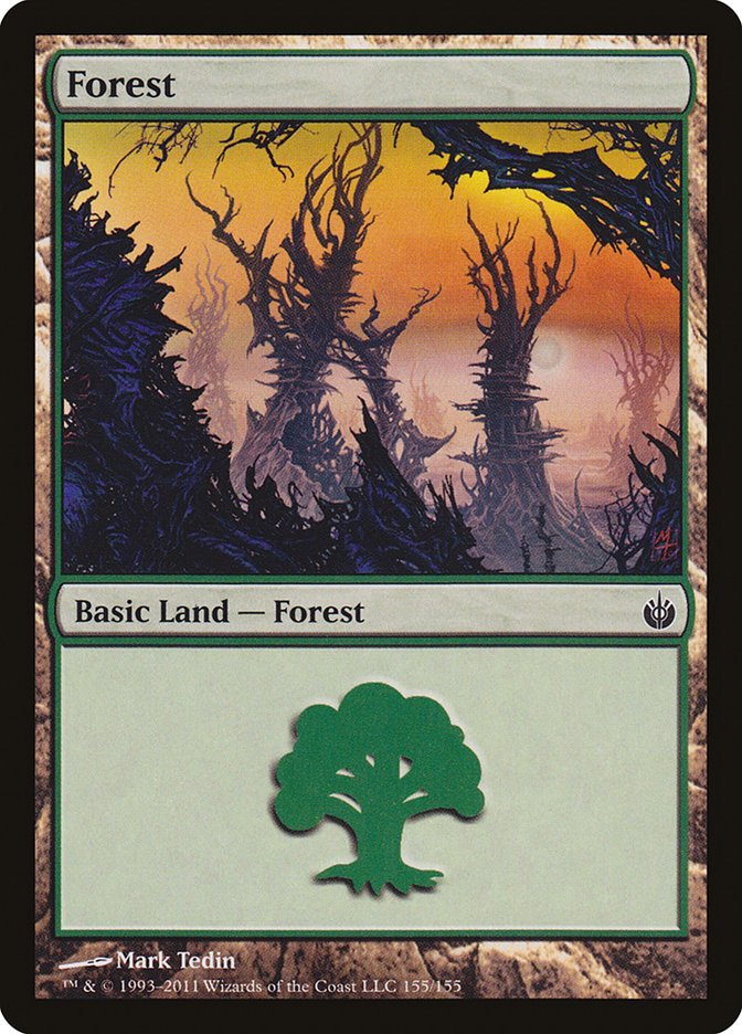 Forest (155) [Mirrodin Besieged] - Bea DnD Games