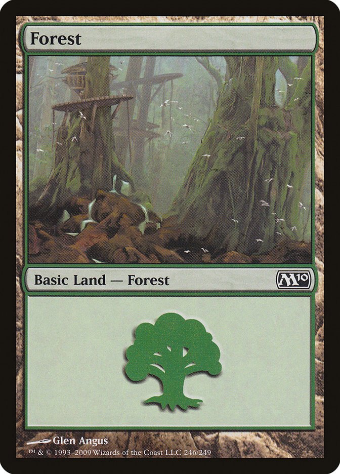 Forest (246) [Magic 2010] - Bea DnD Games