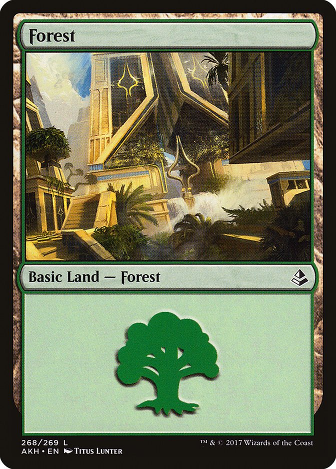 Forest (268) [Amonkhet] - Bea DnD Games