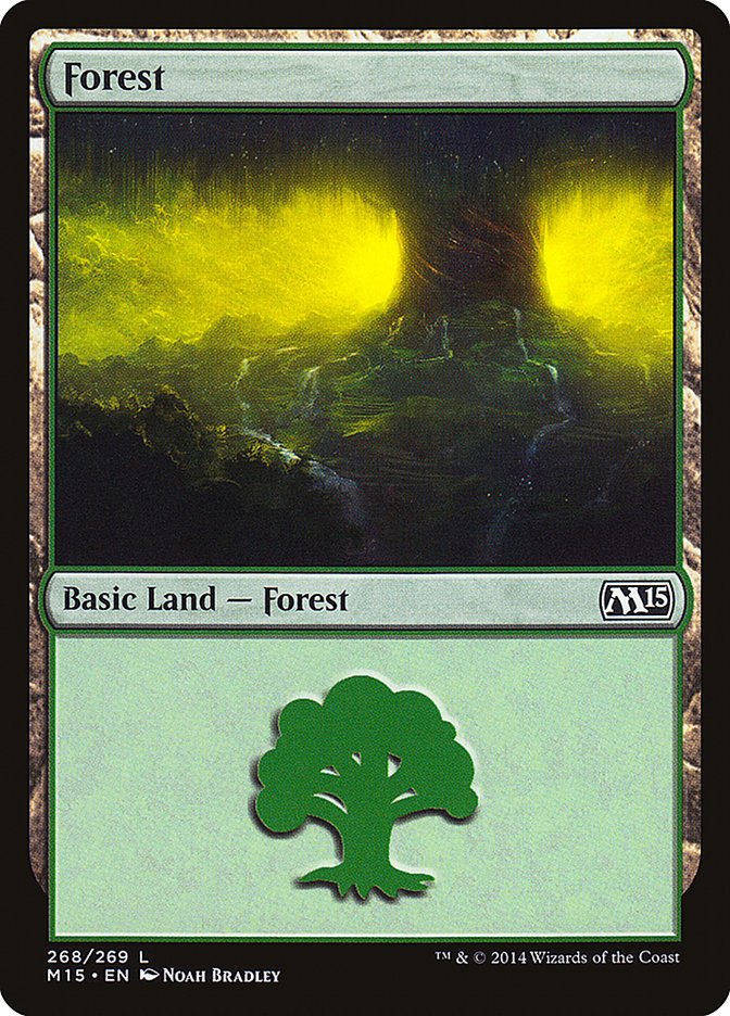 Forest (268) [Magic 2015] - Bea DnD Games