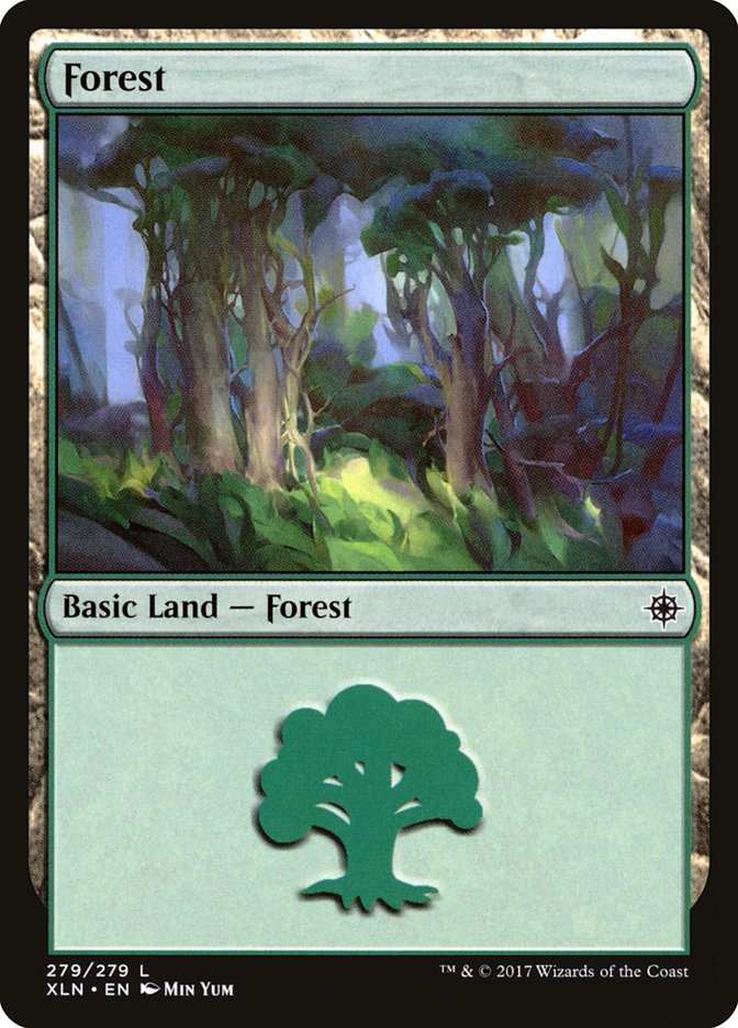 Forest (279) [Ixalan] - Bea DnD Games