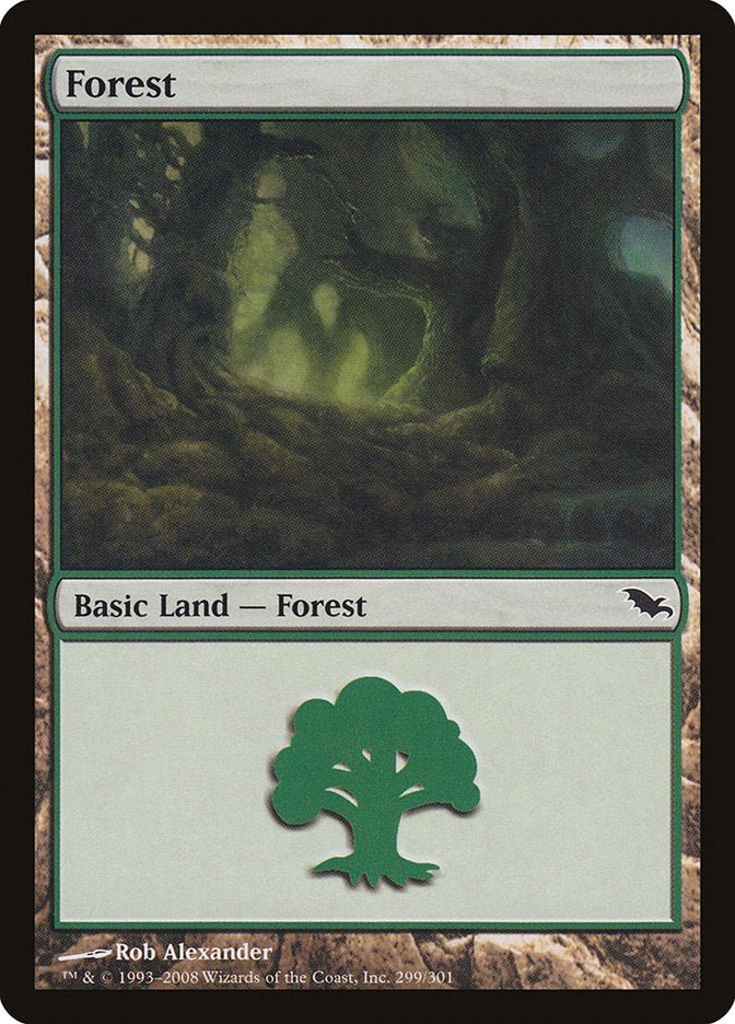 Forest (299) [Shadowmoor] - Bea DnD Games