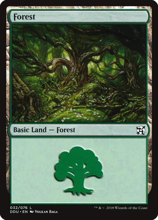 Forest (32) [Duel Decks: Elves vs. Inventors] - Bea DnD Games