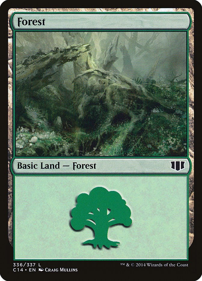 Forest (336) [Commander 2014] - Bea DnD Games