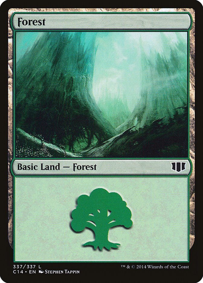 Forest (337) [Commander 2014] - Bea DnD Games