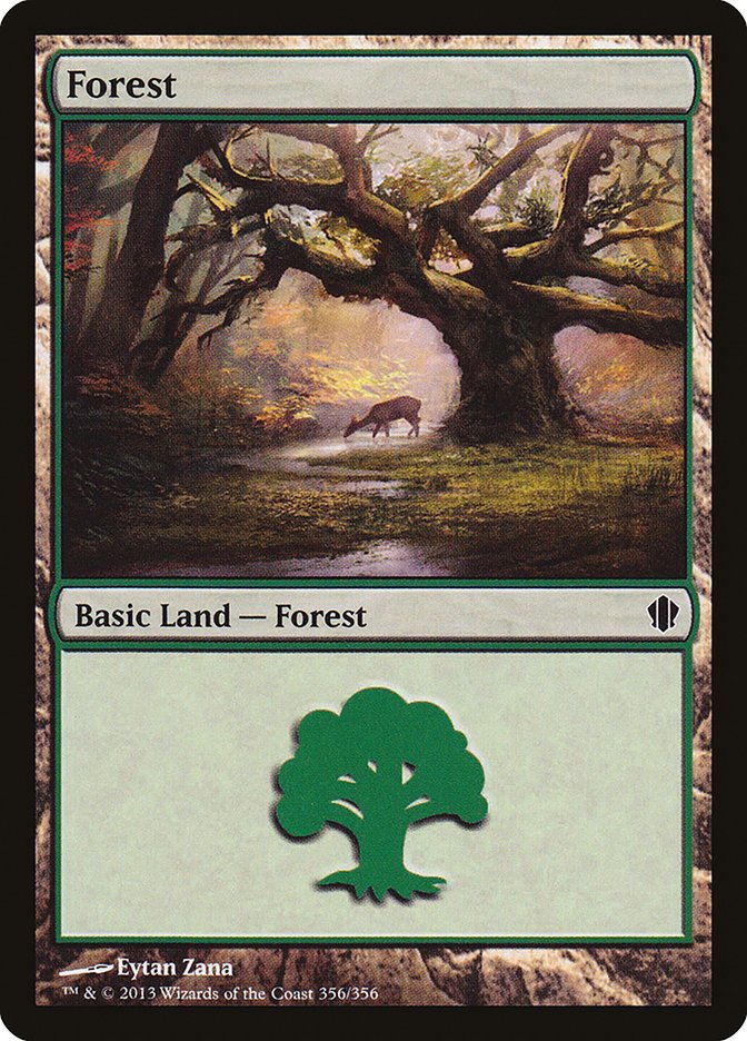 Forest (356) [Commander 2013] - Bea DnD Games