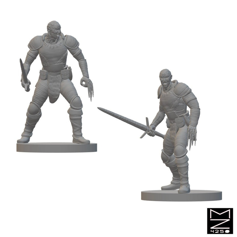 Frostragers | BeaMini Unpainted RPG Miniatures - Bea DnD Games