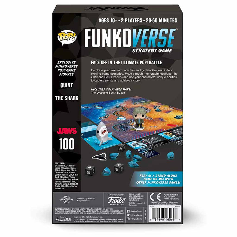 Funkoverse - Jaws (2-Pack Expandalone Strategy Board Game) - Bea DnD Games