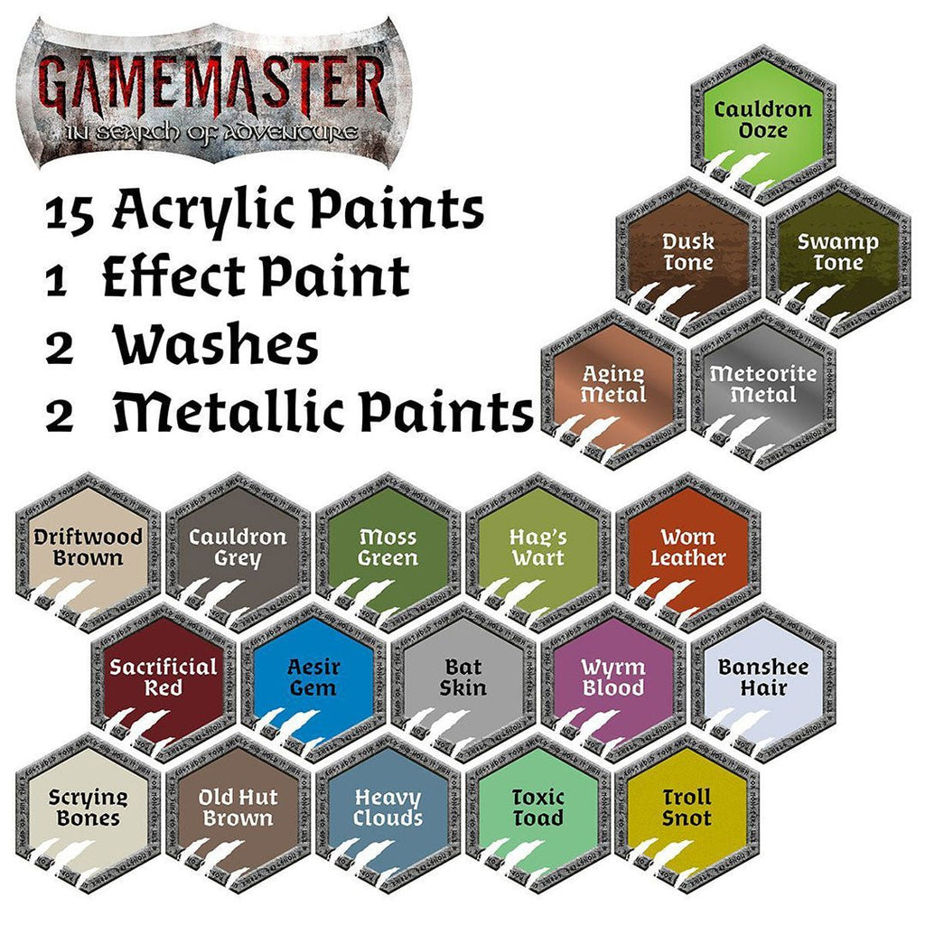 Gamemaster Wilderness Adventures Paint Set - Bea DnD Games