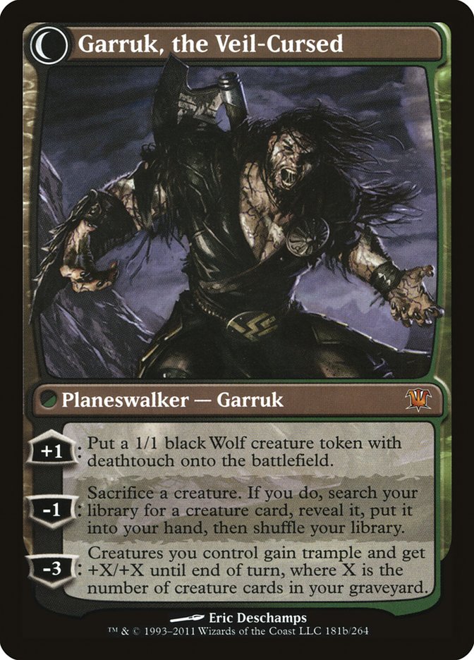 Garruk Relentless // Garruk, the Veil-Cursed [Innistrad] - Bea DnD Games