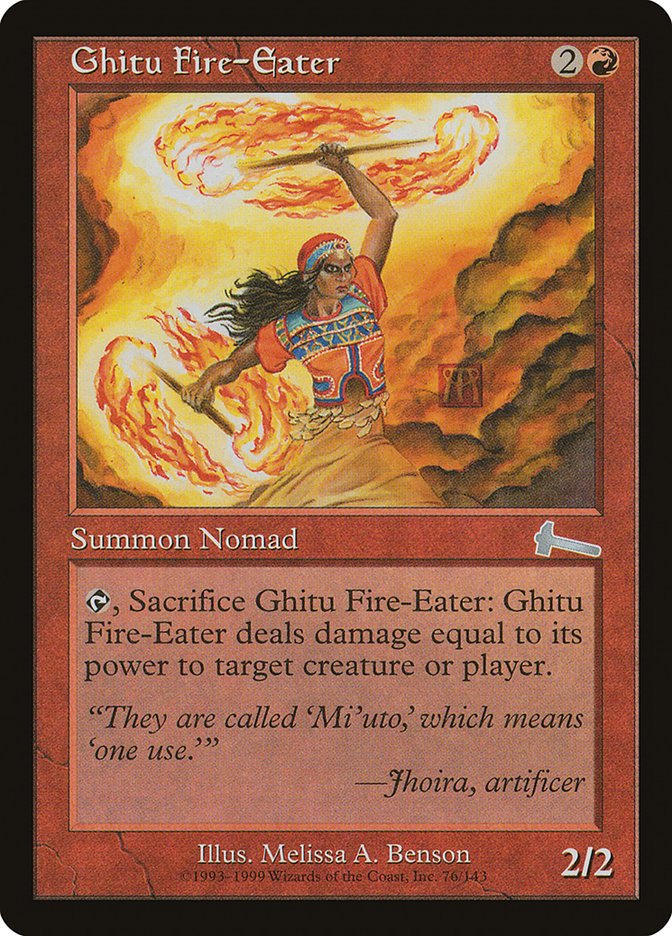 Ghitu Fire-Eater [Urza's Legacy] - Bea DnD Games