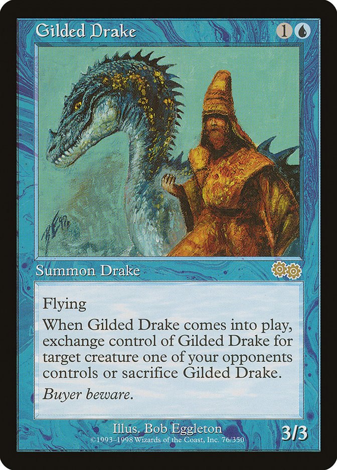 Gilded Drake [Urza's Saga] - Bea DnD Games