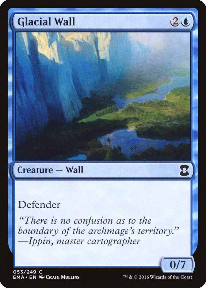 Glacial Wall [Eternal Masters] - Bea DnD Games