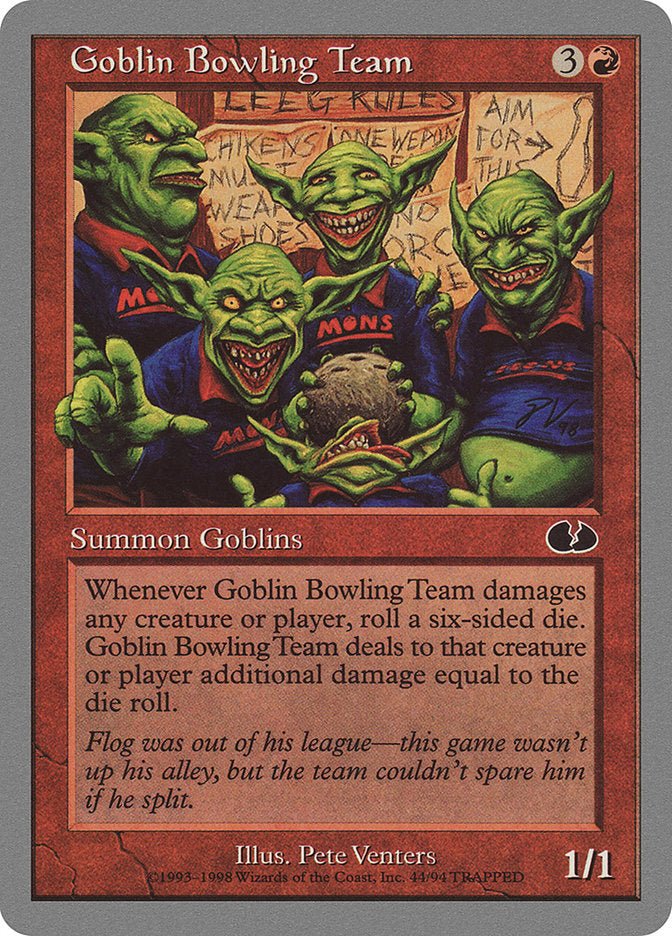 Goblin Bowling Team [Unglued] - Bea DnD Games