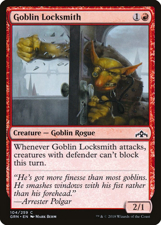 Goblin Locksmith [Guilds of Ravnica] - Bea DnD Games