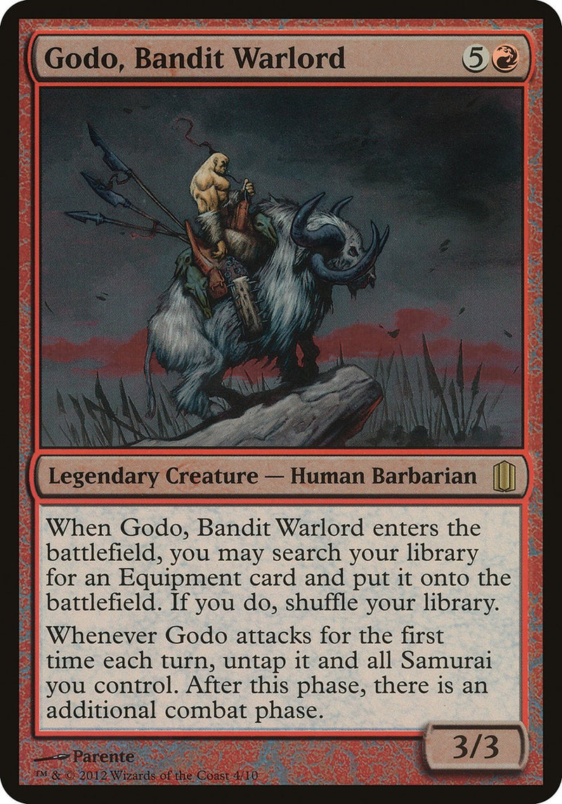 Godo, Bandit Warlord (Oversized) [Commander's Arsenal Oversized] - Bea DnD Games