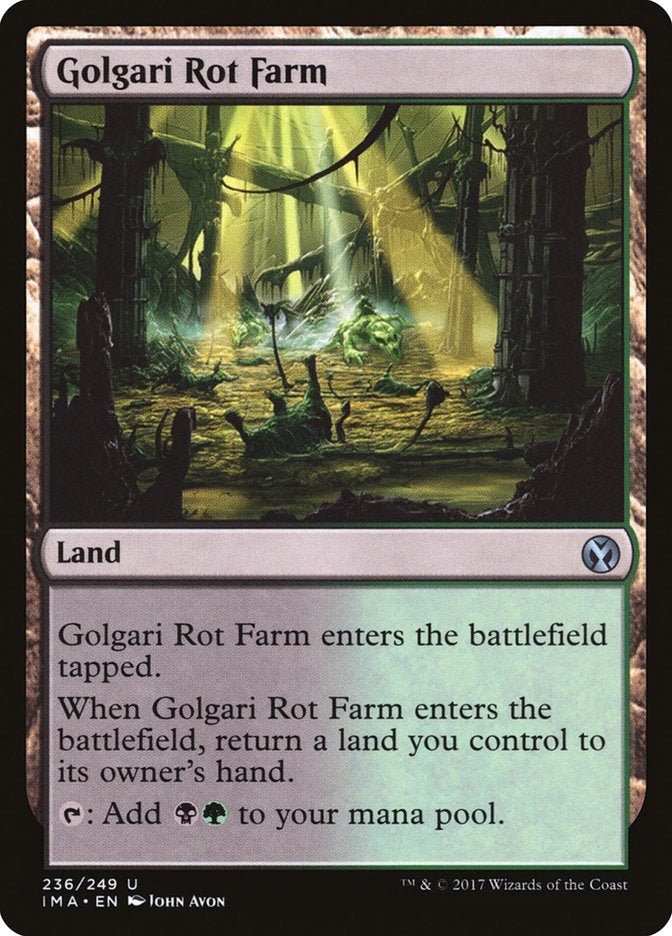 Golgari Rot Farm [Iconic Masters] - Bea DnD Games