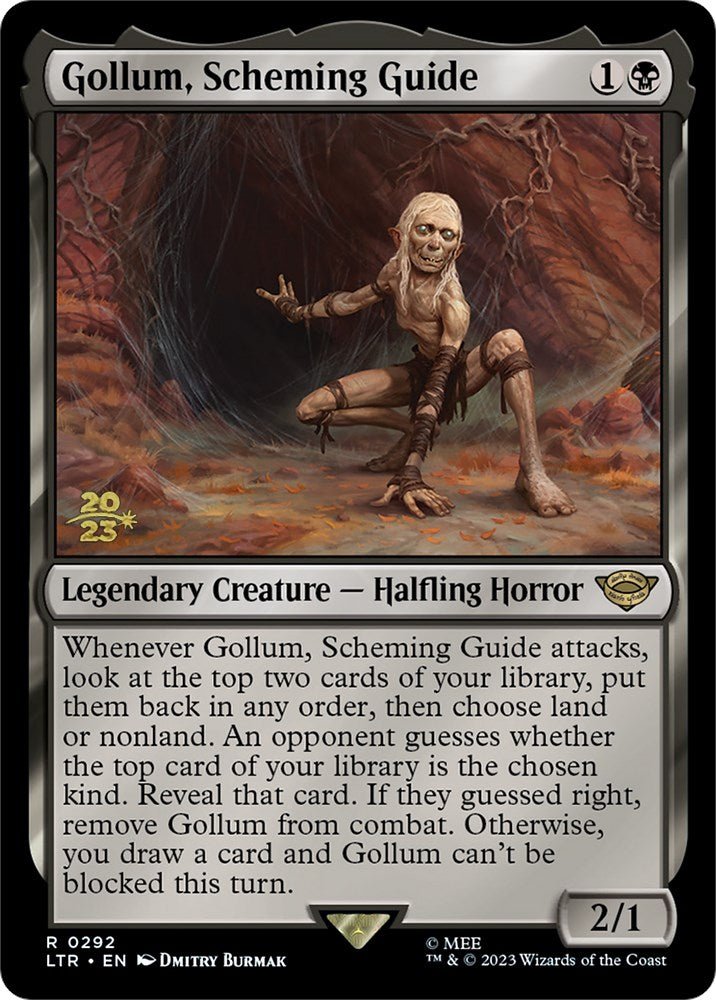 Gollum, Scheming Guide [The Lord of the Rings: Tales of Middle-Earth Prerelease Promos] - Bea DnD Games