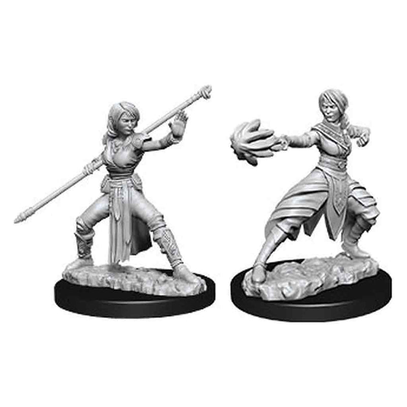 Half-Elf Female Monk Nolzur's Marvelous Unpainted Miniatures - Bea DnD Games