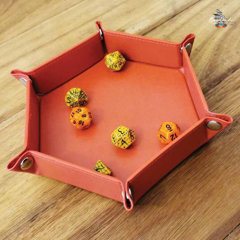 Hexagon Dice Tray 6" - Bea DnD Games