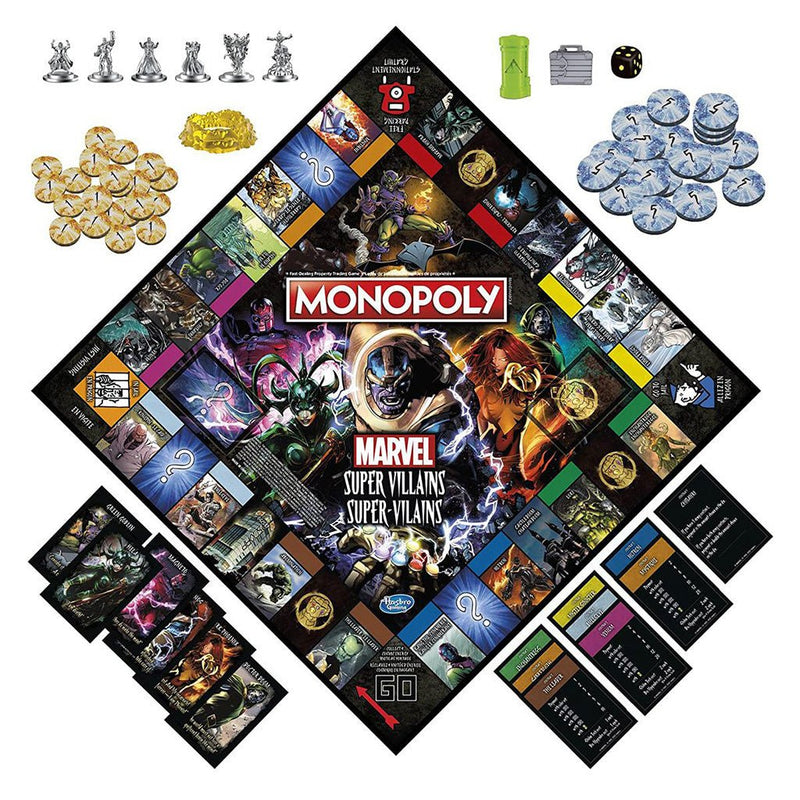 Monopoly Marvel Super Villains - Bea DnD Games