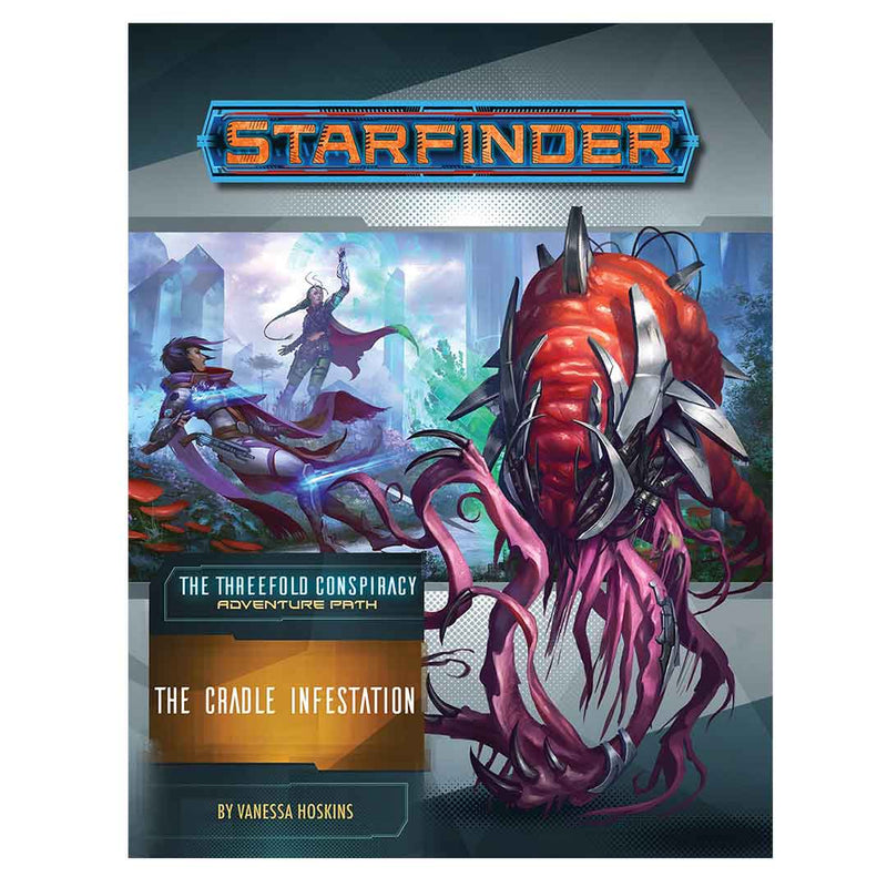 Starfinder RPG Adventure The Threefold Conspiracy