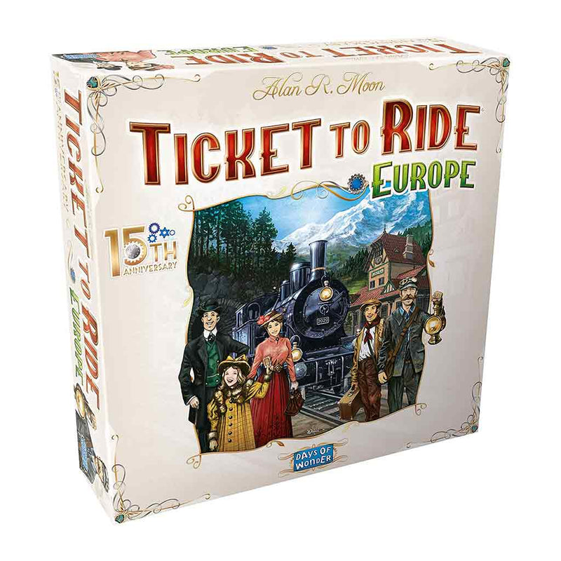 Ticket to Ride Europe 15th Anniversary Edition - Bea DnD Games