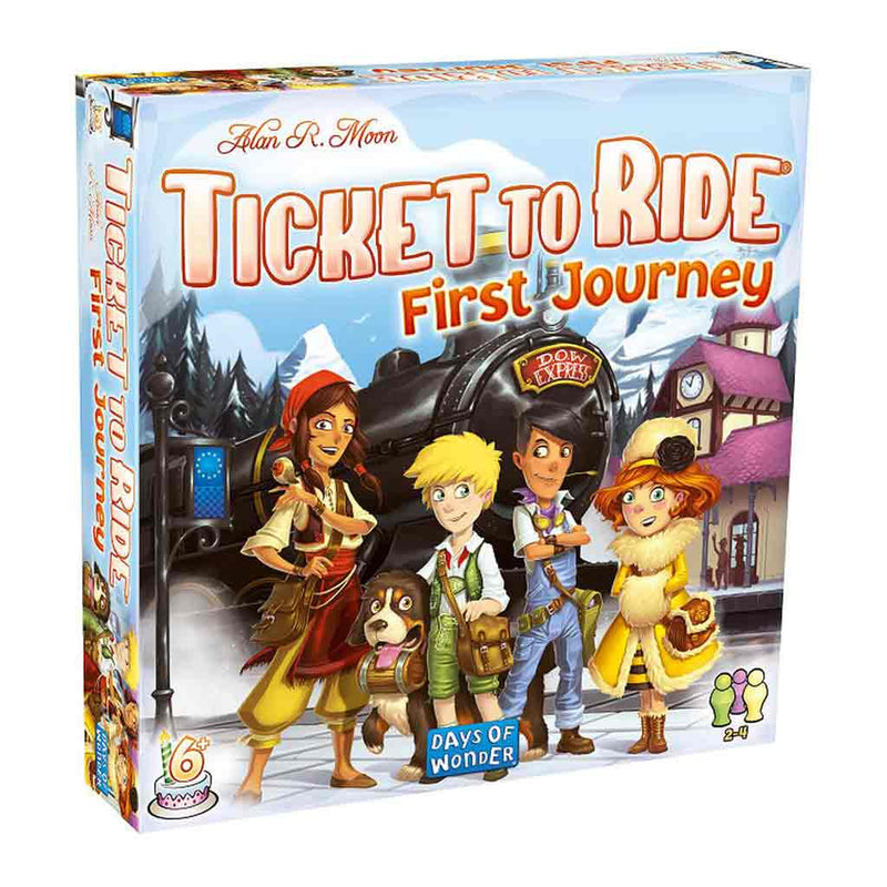 Ticket to Ride Europe First Journey - Bea DnD Games