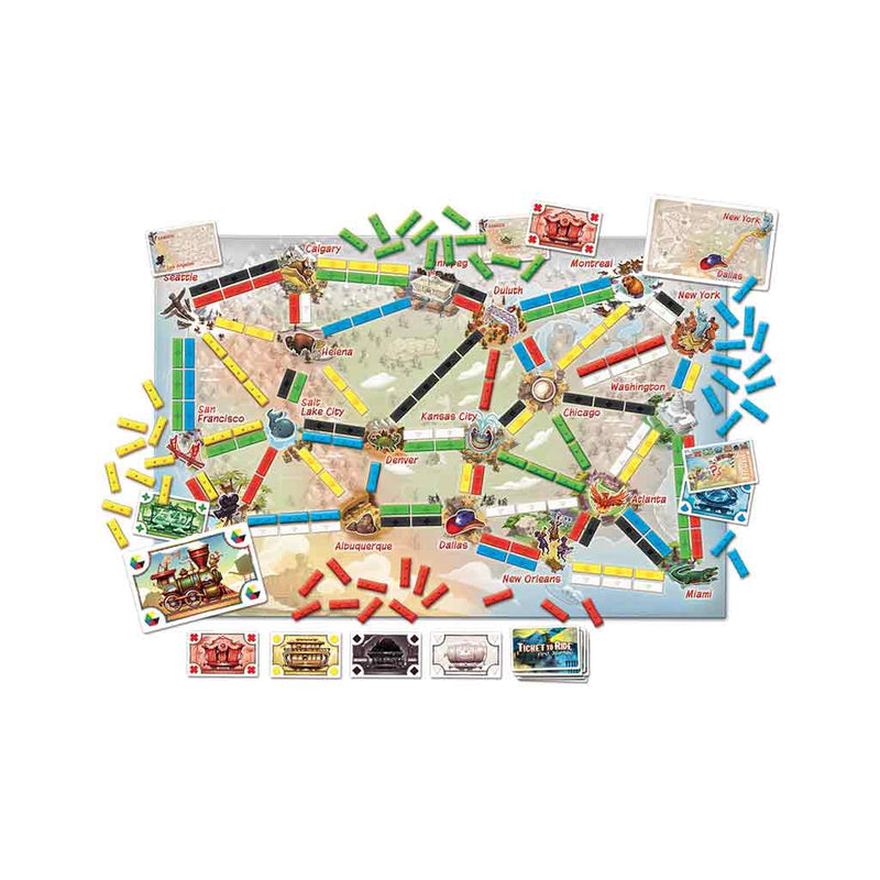 Ticket to Ride First Journey - Bea DnD Games