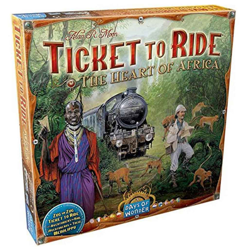 Ticket to Ride - Heart of Africa - Bea DnD Games