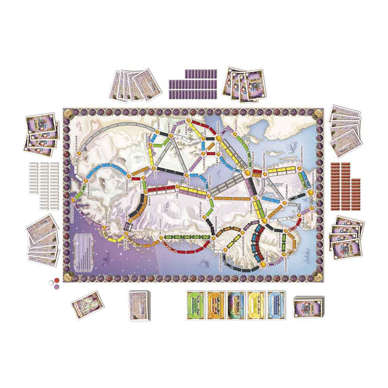 Ticket to Ride - Nordic Countries - Bea DnD Games