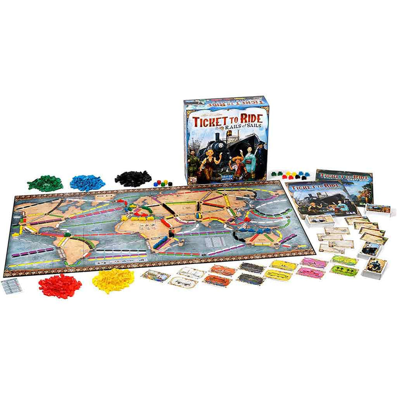 Ticket to Ride - Rails & Sails - Bea DnD Games