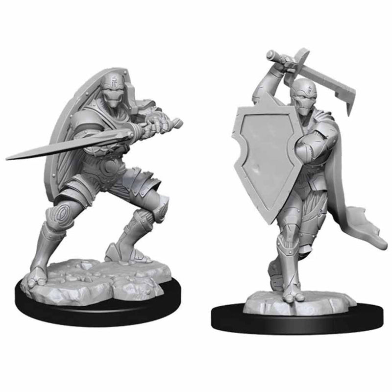 Warforged Male Fighter Nolzur's Marvelous Unpainted Miniatures - Bea DnD Games