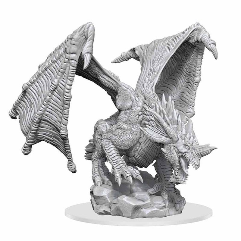 Young Blue Dragon Nolzurs Marvelous Unpainted Miniatures - Bea DnD Games